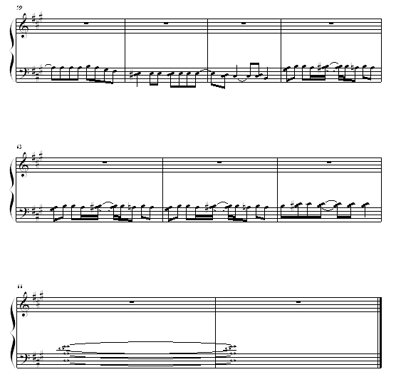 眼睛的力量钢琴曲谱（图4）