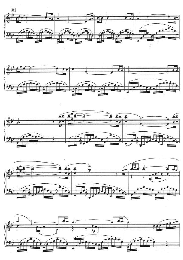 杰拉德的幻影 - Final Fantasy XI.Ost钢琴曲谱（图2）