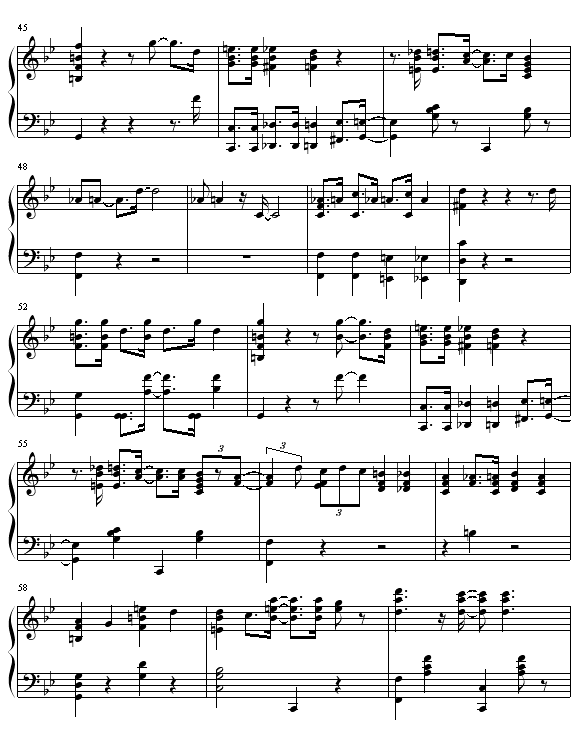 blackfirst钢琴曲谱（图4）