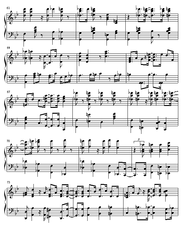 blackfirst钢琴曲谱（图5）