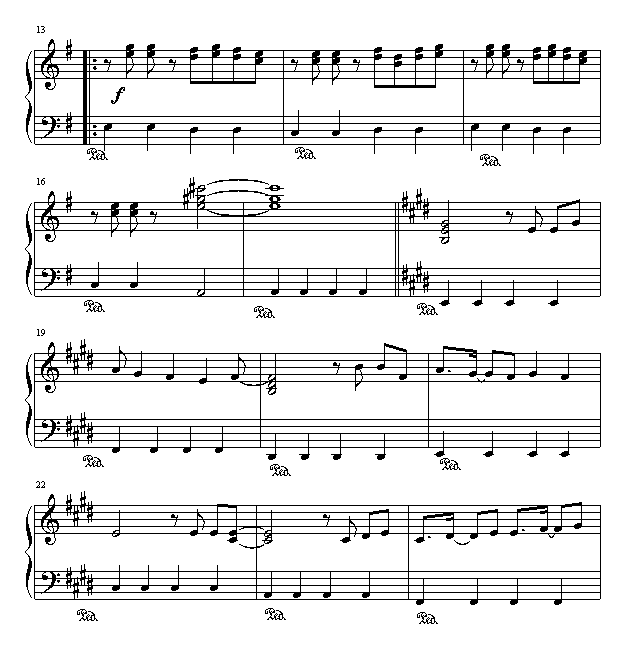 律动的旋律-《高达W》主题曲钢琴曲谱（图2）