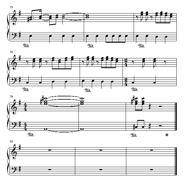 律动的旋律-《高达W》主题曲钢琴曲谱（图7）
