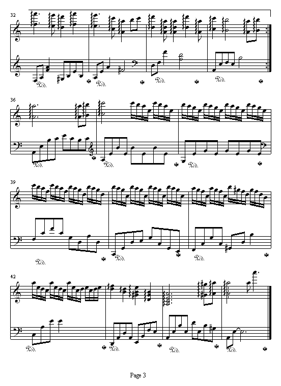 即便几度分手钢琴曲谱（图3）