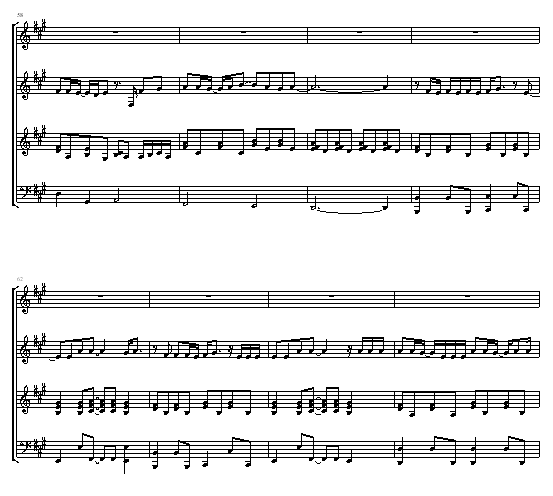 月光钢琴曲谱（图7）