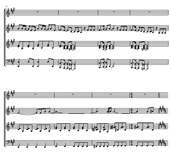 月光钢琴曲谱（图8）