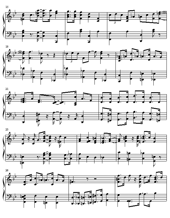 blackfirst钢琴曲谱（图2）