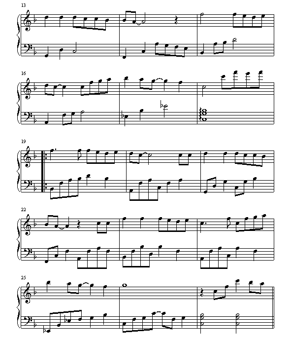 遗失的美好-海豚湾恋人钢琴曲谱（图2）
