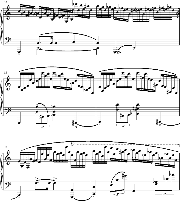 练习曲Op.25 No.11钢琴曲谱（图6）