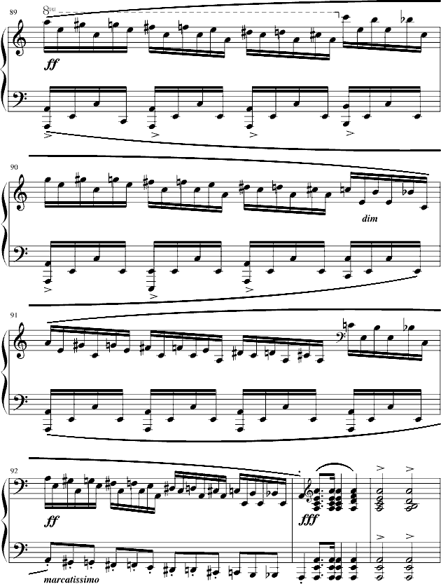 练习曲Op.25 No.11钢琴曲谱（图15）