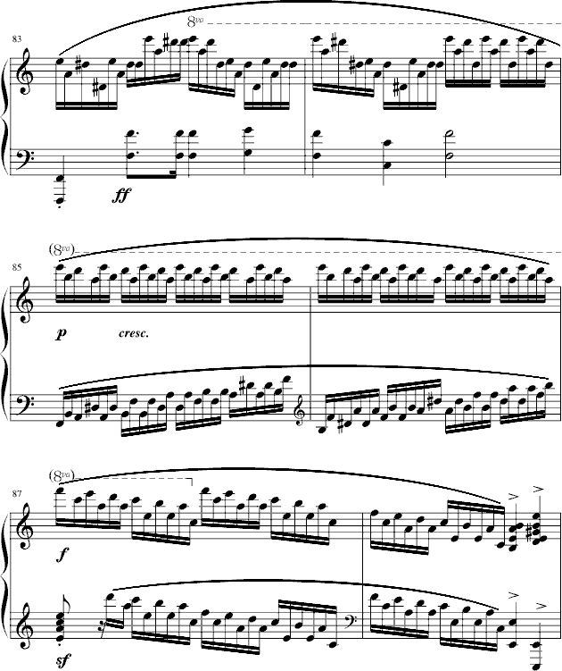 练习曲Op.25 No.11钢琴曲谱（图14）