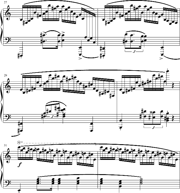 练习曲Op.25 No.11钢琴曲谱（图5）