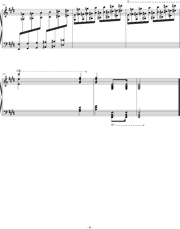 霍洛维兹卡门幻想曲（1927，1968）钢琴曲谱（图9）
