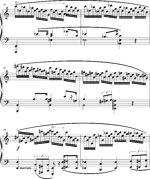 练习曲Op.25 No.11钢琴曲谱（图8）