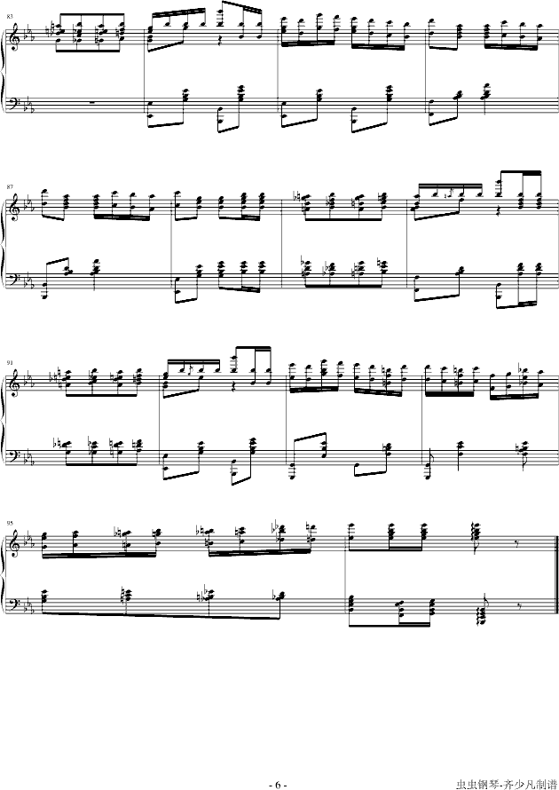 意大利波尔卡钢琴曲谱（图6）
