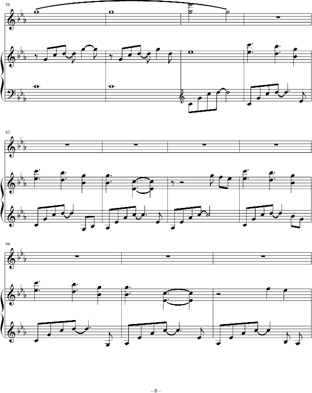 Little Mermaid钢琴曲谱（图6）