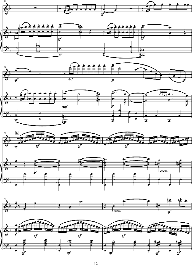 春天奏鸣曲钢琴曲谱（图12）