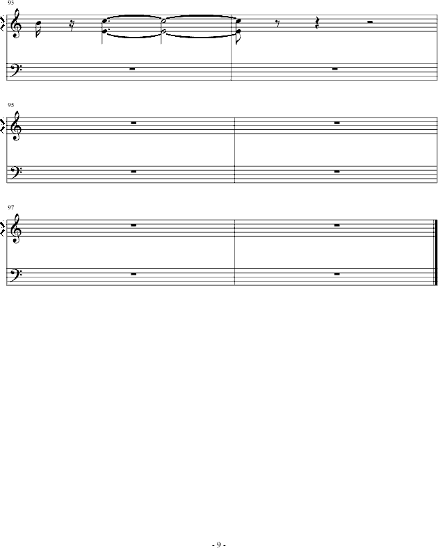 卡农-（简单和弦版）钢琴曲谱（图9）