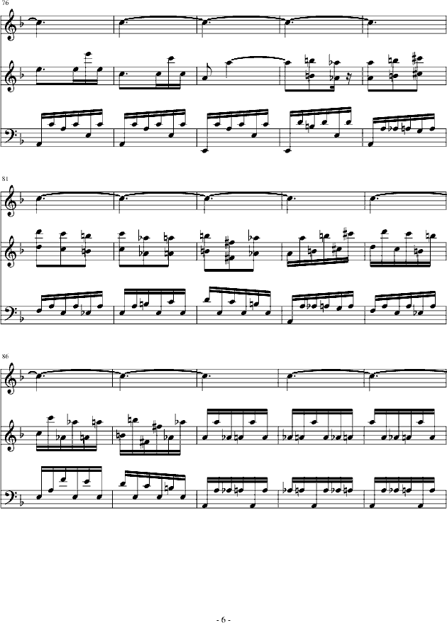 暴风雨-贝多芬钢琴曲谱（图6）