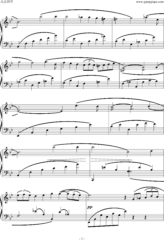 G小调叙事曲钢琴曲谱（图7）