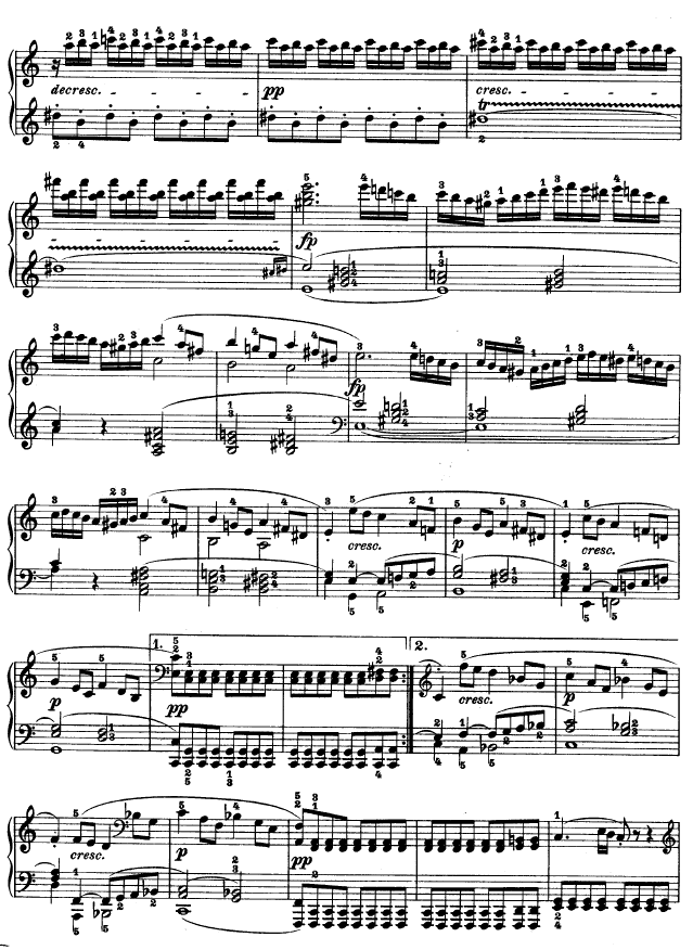 第二十一钢琴奏鸣曲-（Op.53）钢琴曲谱（图4）