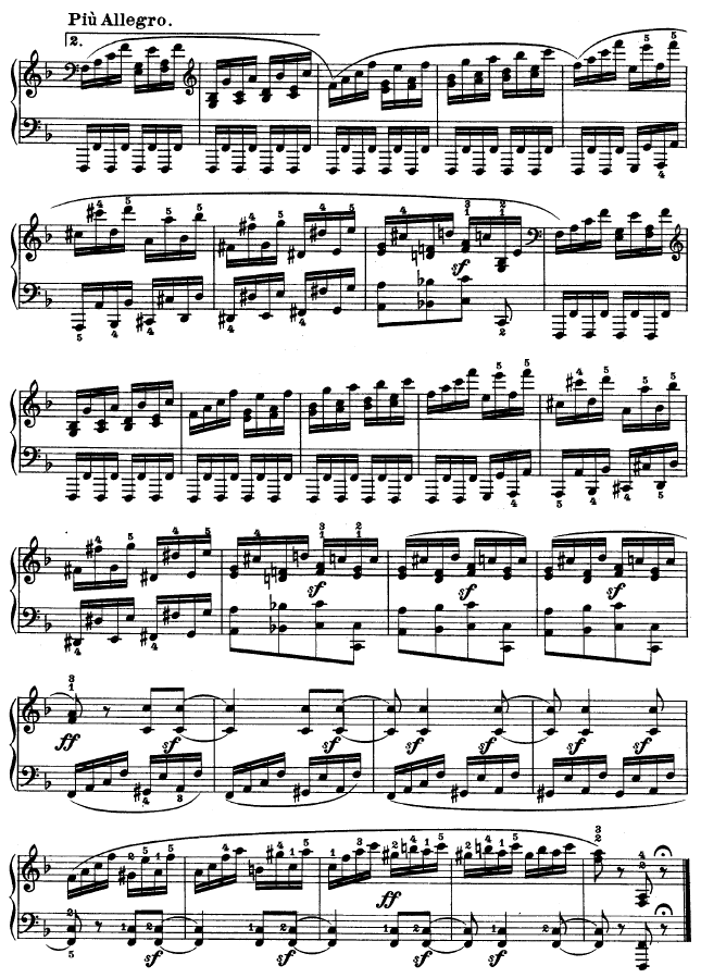第二十二钢琴奏鸣曲-Op.54钢琴曲谱（图12）