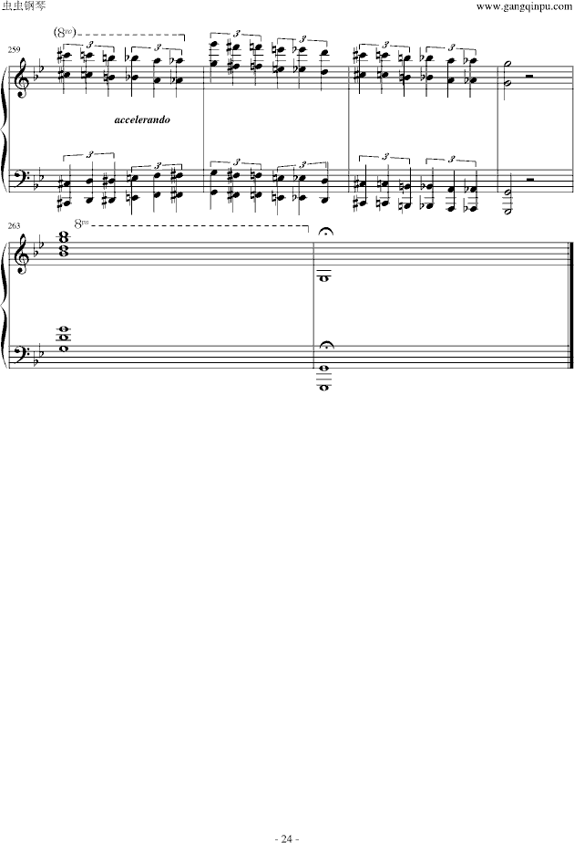 G小调叙事曲钢琴曲谱（图24）