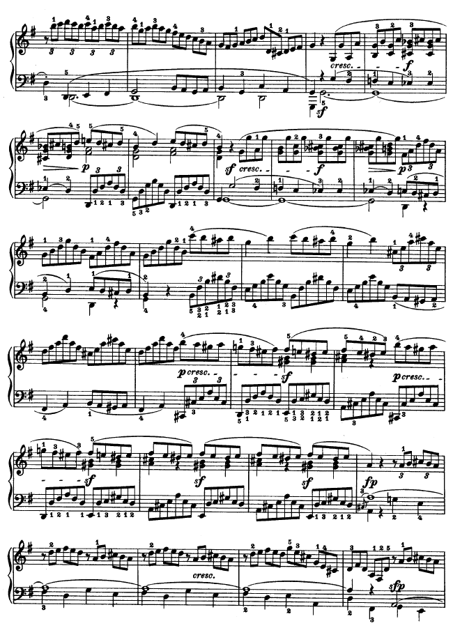 第十六钢琴奏鸣曲-（Op.31 No.1）钢琴曲谱（图18）