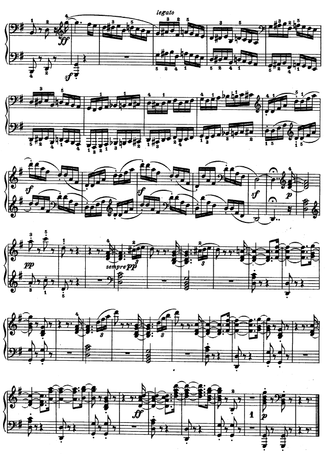 第十六钢琴奏鸣曲-（Op.31 No.1）钢琴曲谱（图8）