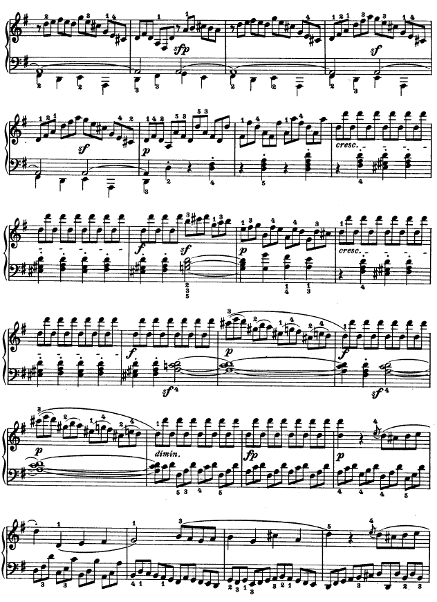 第十六钢琴奏鸣曲-（Op.31 No.1）钢琴曲谱（图19）