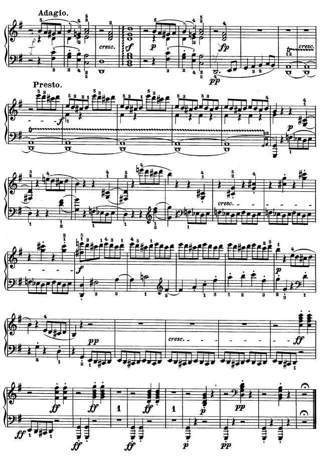 第十六钢琴奏鸣曲-（Op.31 No.1）钢琴曲谱（图26）