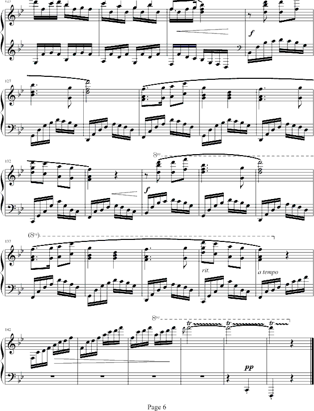 向阳花-储望华钢琴曲谱（图6）