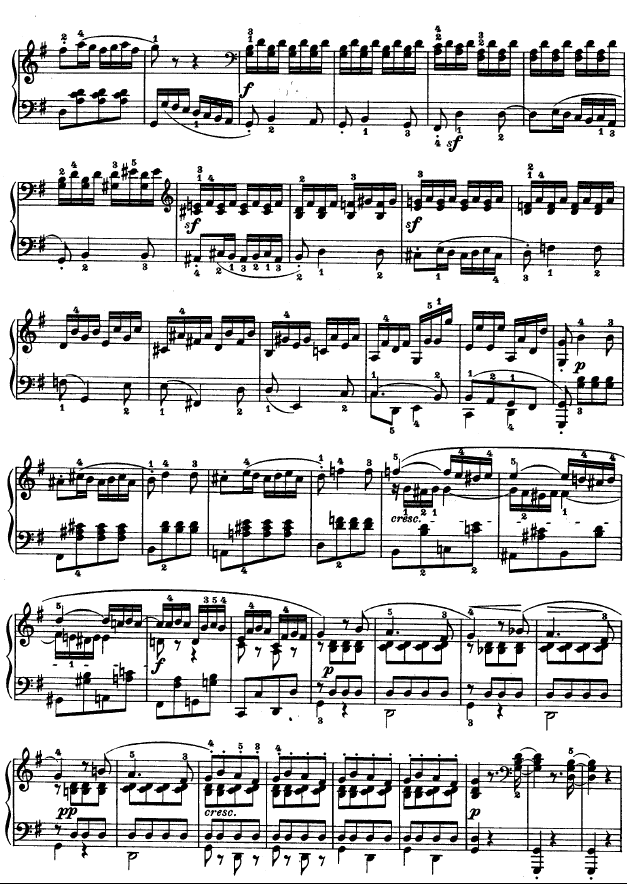 第十六钢琴奏鸣曲-（Op.31 No.1）钢琴曲谱（图7）