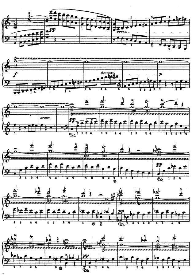 第二十一钢琴奏鸣曲-（Op.53）钢琴曲谱（图32）