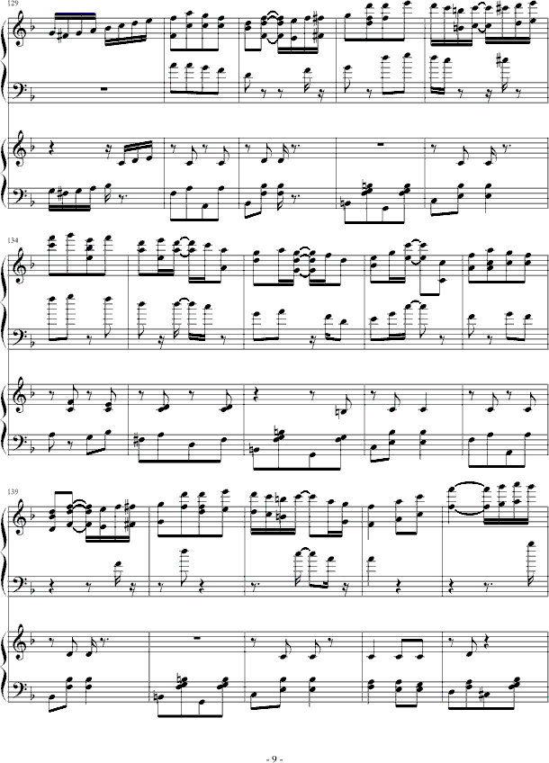 扬基嘟德尔-（爵士）钢琴曲谱（图9）