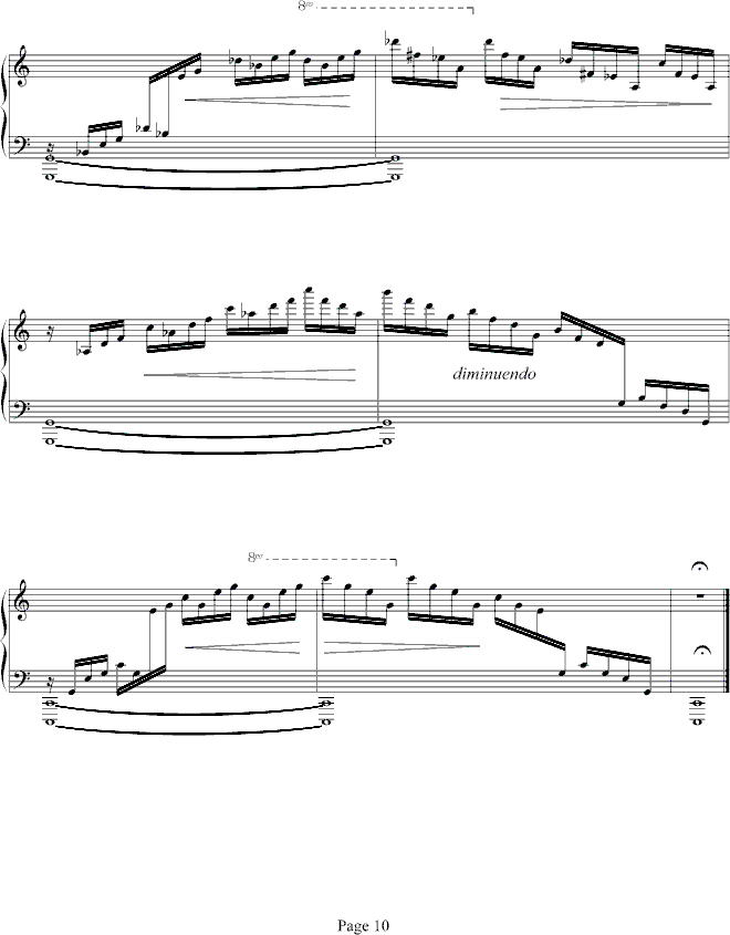 练习曲Op.10 No.1钢琴曲谱（图10）
