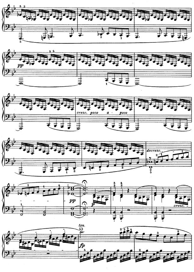 第十一钢琴奏鸣曲-op.22钢琴曲谱（图6）