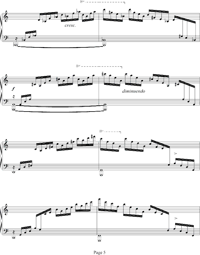 练习曲Op.10 No.1钢琴曲谱（图5）
