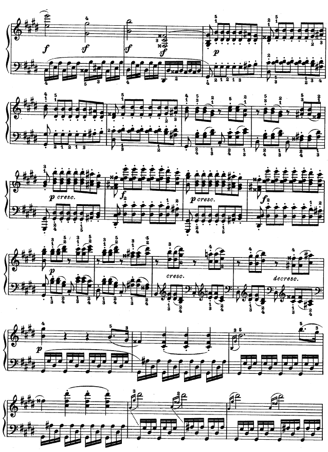 第十四钢琴奏鸣曲-《月光曲》-（Op.27 No.2）钢琴曲谱（图7）