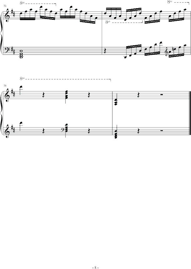 练习曲-Op.740 No.3钢琴曲谱（图8）