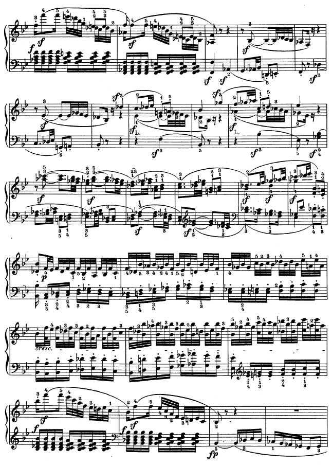 第十一钢琴奏鸣曲-op.22钢琴曲谱（图19）