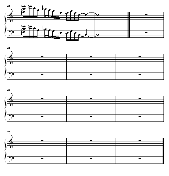 蓝色狂想曲钢琴曲谱（图6）