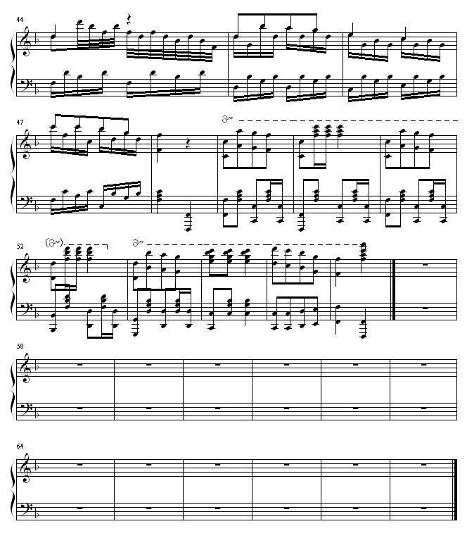 铃儿响叮当-伟伟版钢琴曲谱（图3）