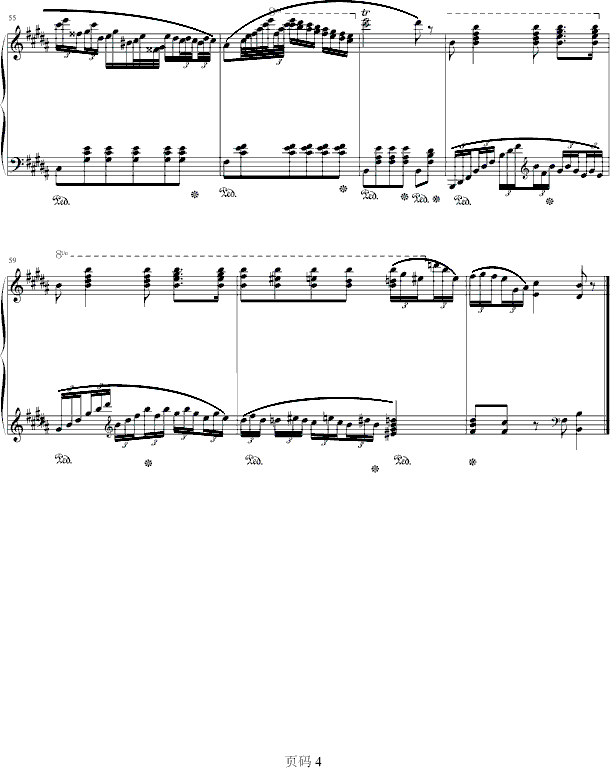 波兰舞曲钢琴曲谱（图4）
