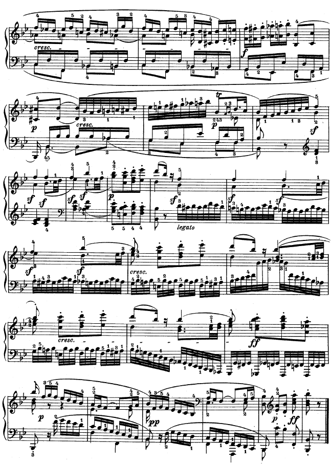 第十一钢琴奏鸣曲-op.22钢琴曲谱（图23）