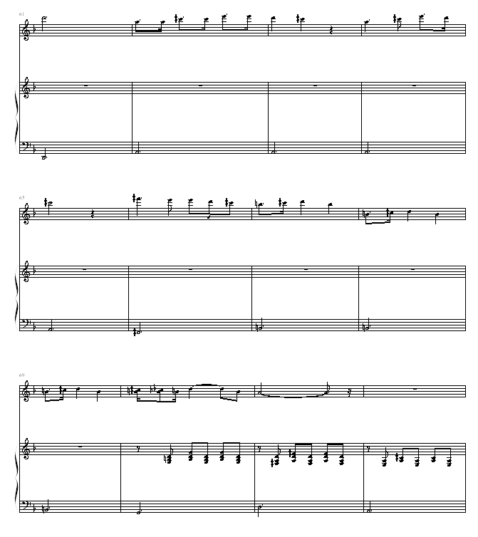 舒伯特小夜曲钢琴曲谱（图6）