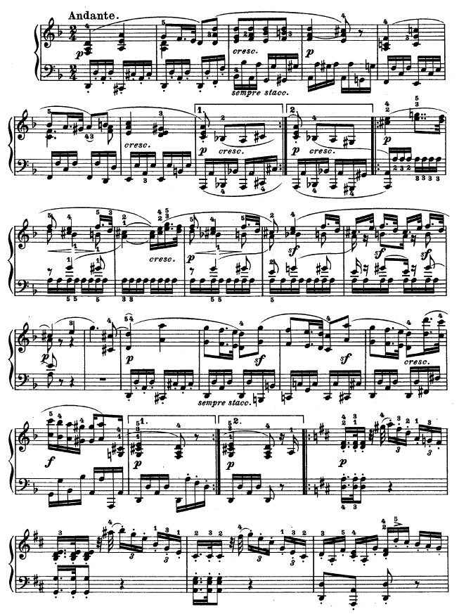 第十五钢琴奏鸣曲-（Op.28）钢琴曲谱（图11）