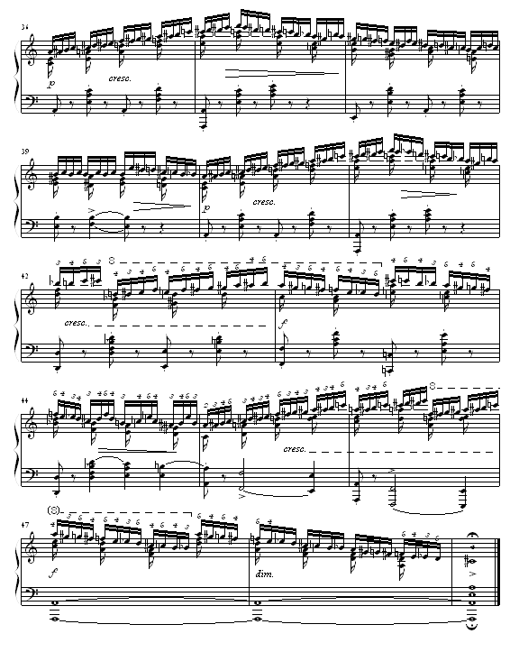半音练习曲钢琴曲谱（图4）