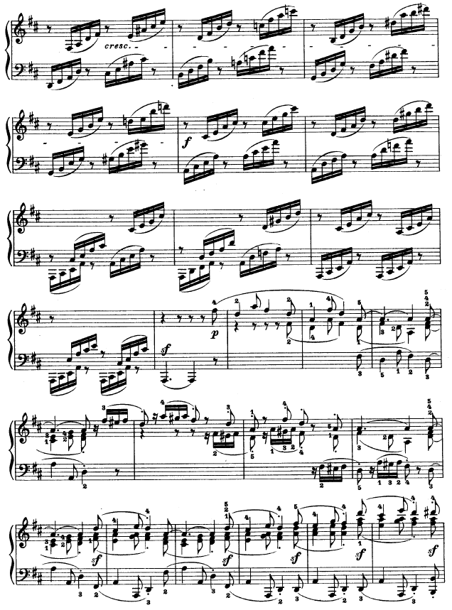 第十五钢琴奏鸣曲-（Op.28）钢琴曲谱（图21）