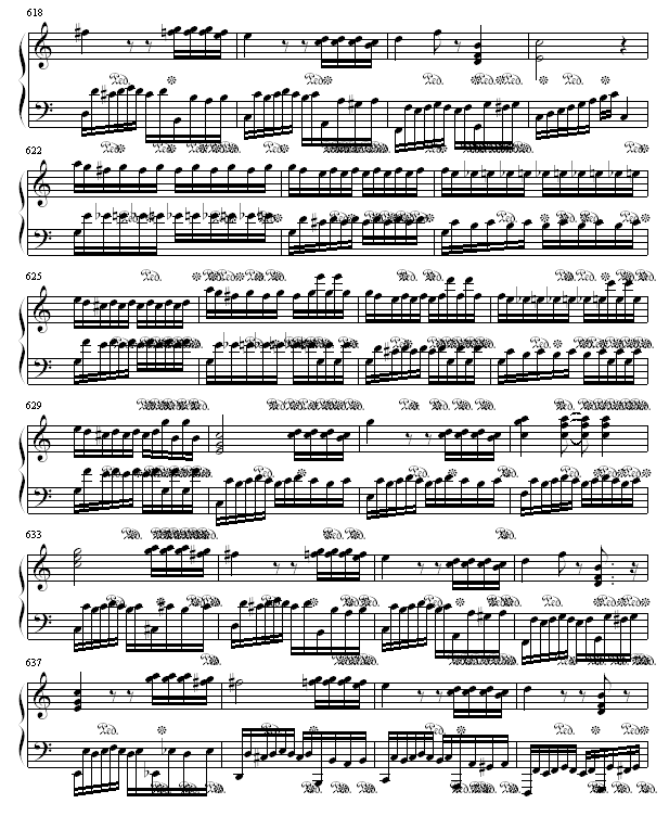 小星星变奏曲钢琴曲谱（图19）