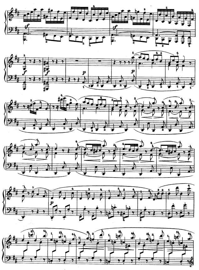第十五钢琴奏鸣曲-（Op.28）钢琴曲谱（图18）
